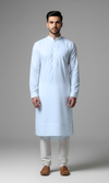Elegant Light Sky Blue Men’s Kurta