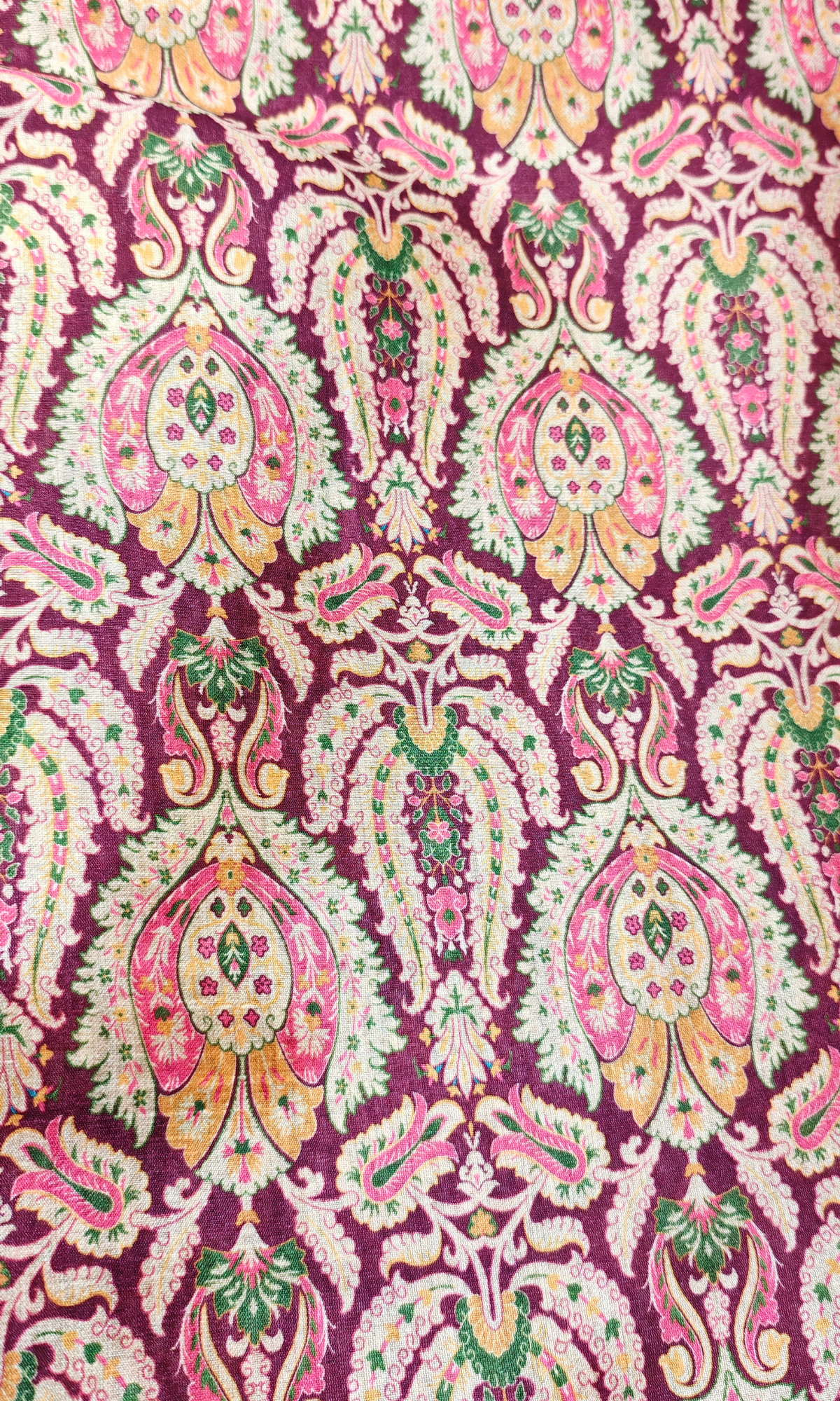 Regal Magenta and Multi-Colored Kurta